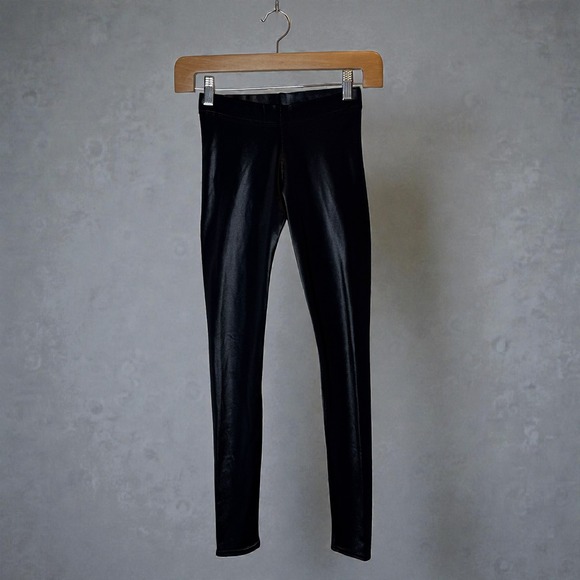 Blackmilk Pants - BlackMilk Wet Look Leggings Goth Punk Shine Shiny Black‎ Size Small